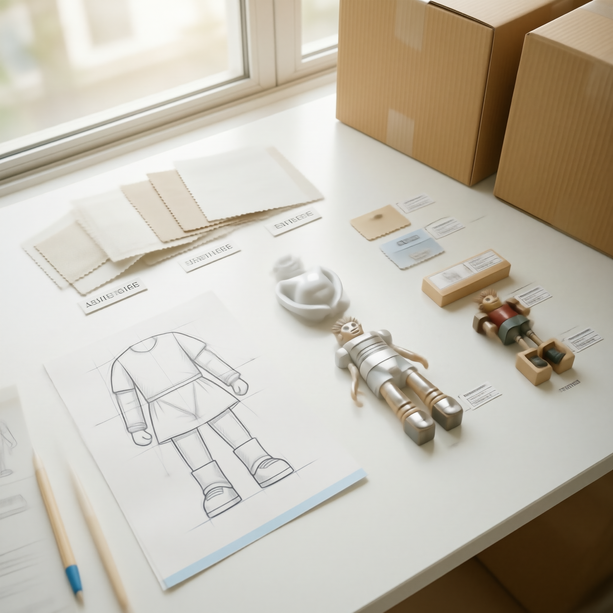 Role Play & Figures &mdash; Wooden Tea Set