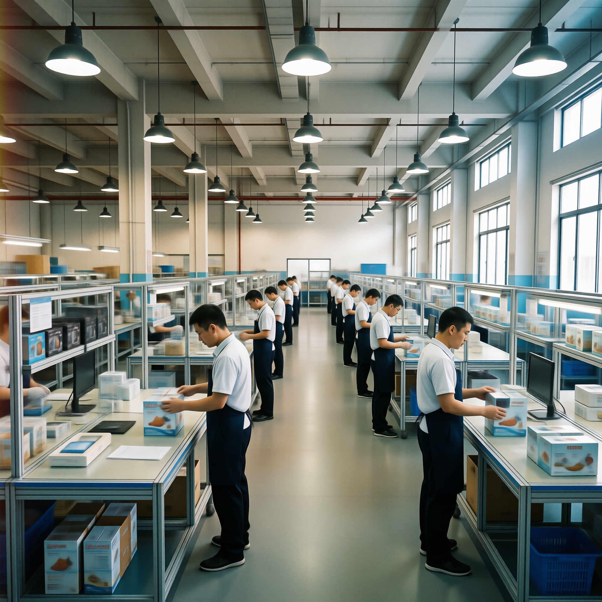 Sunbright Toys production line