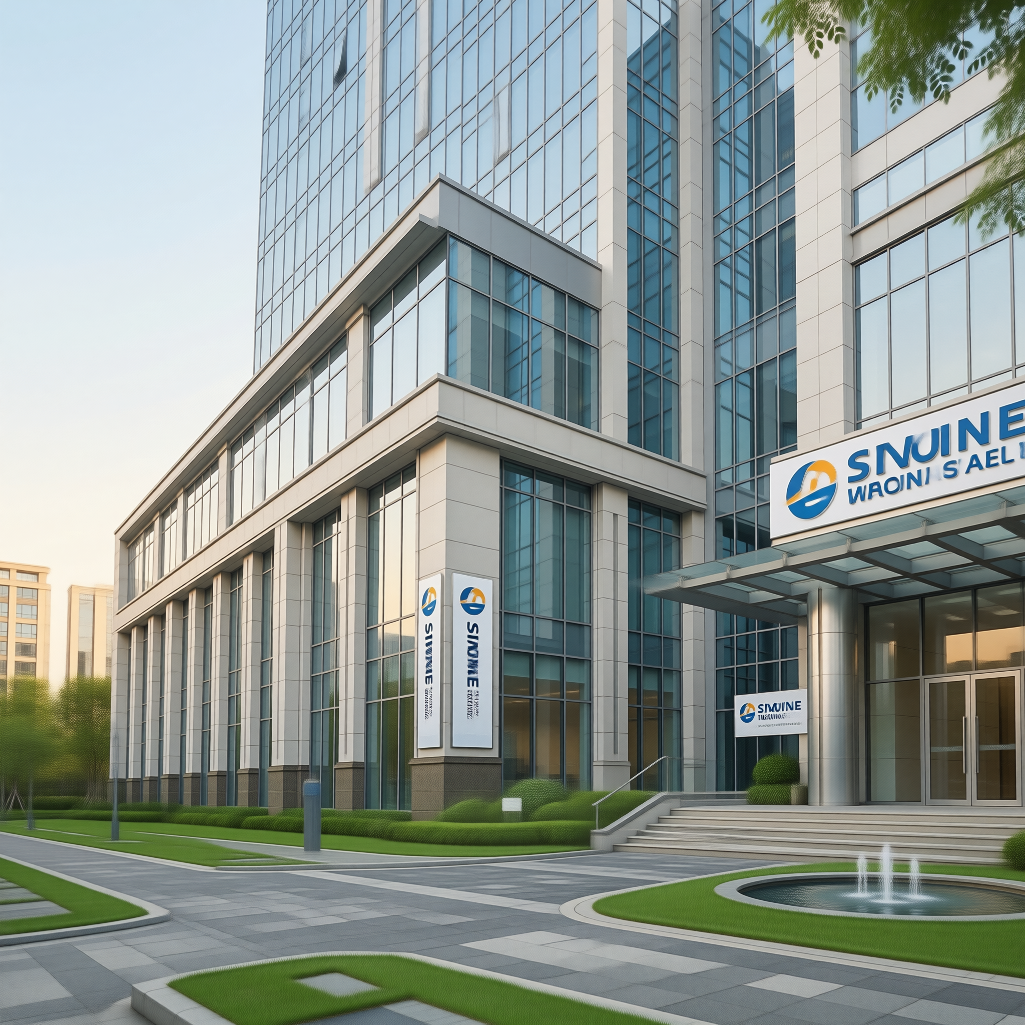 Sunbright Toys main office and headquarters building in Dongguan