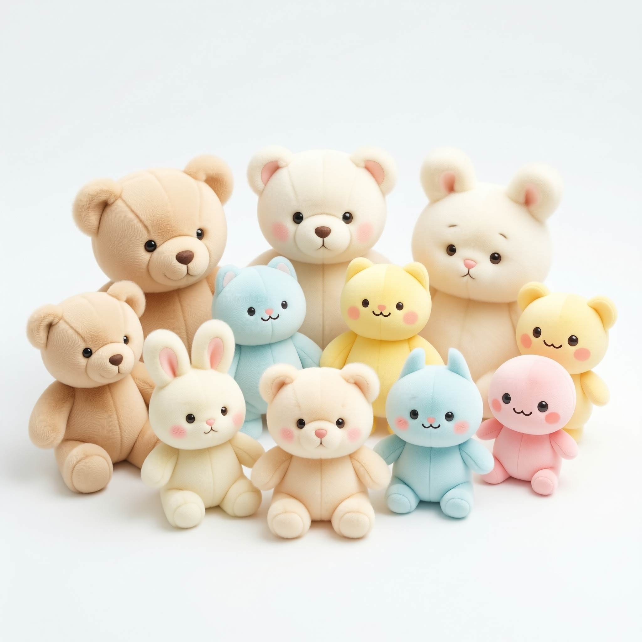 Plush Toys category &mdash; Organic Cotton Bunny and Plush Bear